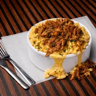 American Jack's BBQ, Macaroni and Cheese.