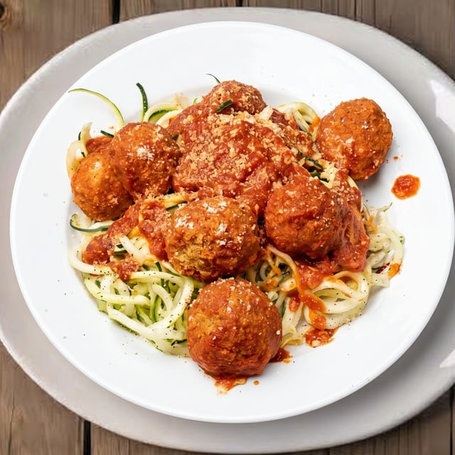 American Jacks Zucchini Spaghetti.