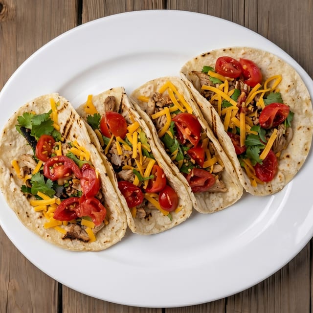 American Jacks Parmesan Cheese Tacos.