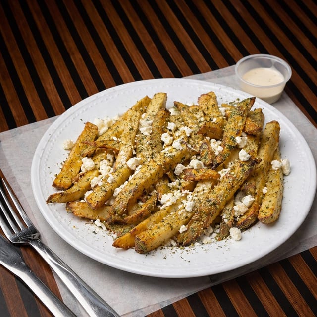 Oregano Feta Fries.