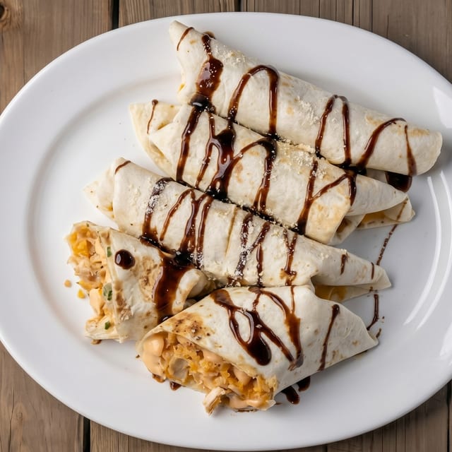 American Jacks Parmesan Cheese Burrito Roll.