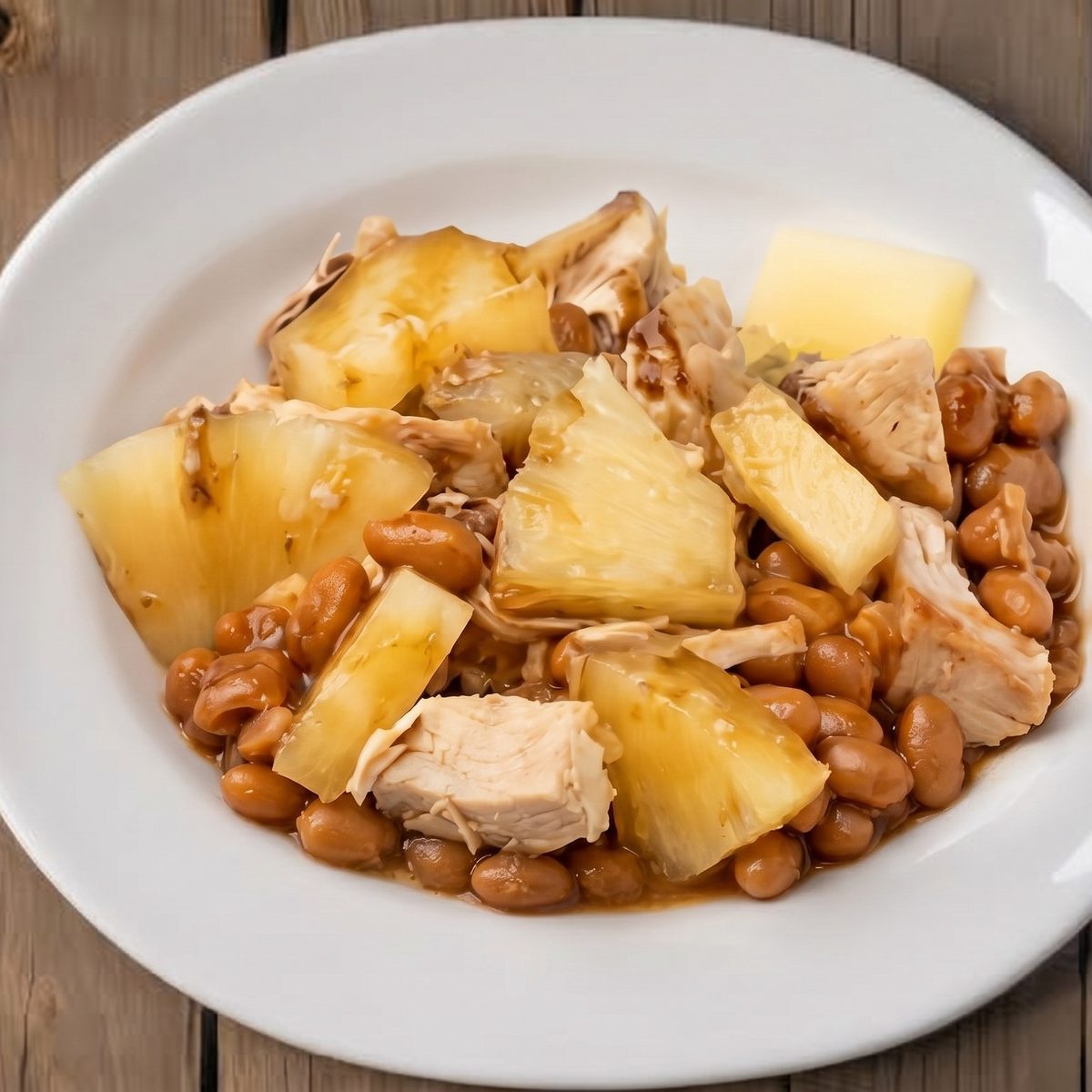 American Jack Pineapple Baked Beans