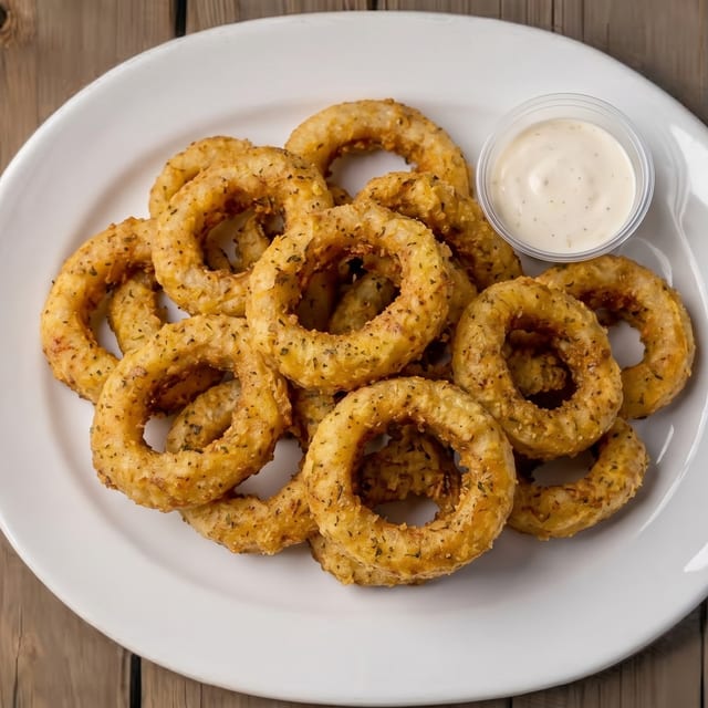 American Jacks Onion Rings.