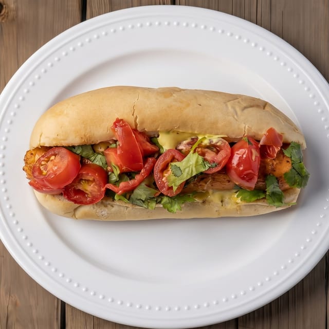 Cream Cheese Carrot Dog.