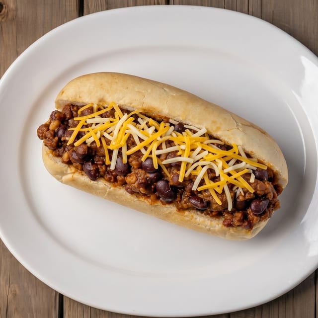 American Jacks Chile Cheese Carrot Dog.
