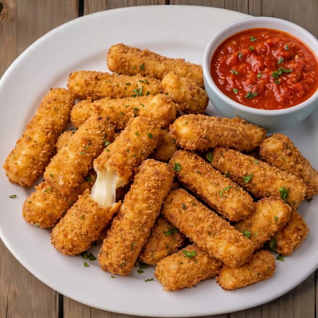 American Jacks Mozzarella Cheese Sticks.