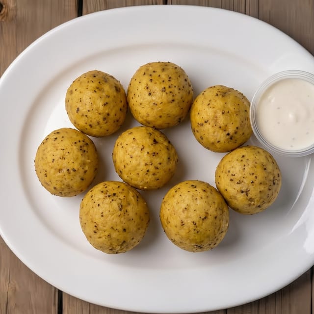 American Jack, Lemon Pepper Sauce Bites.