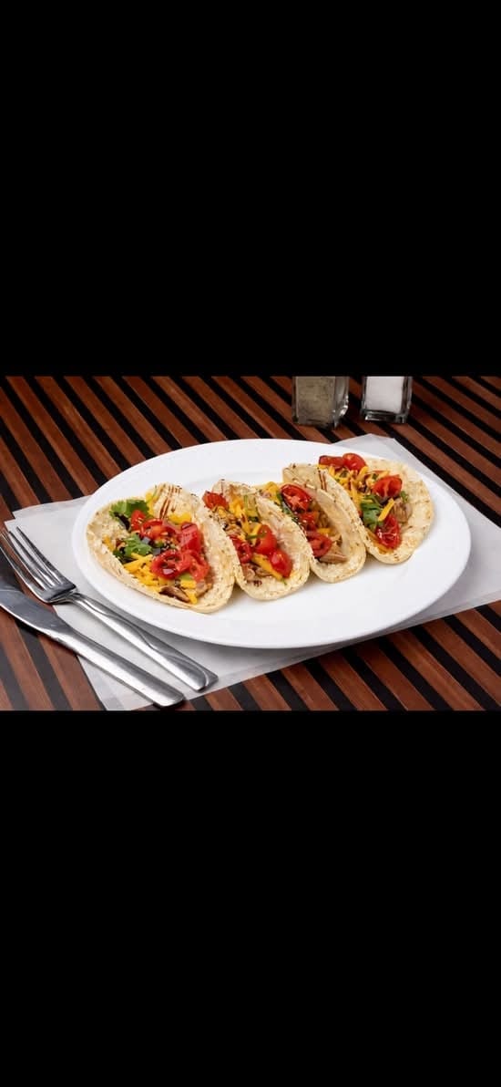 American Jacks Vegan Tacos.